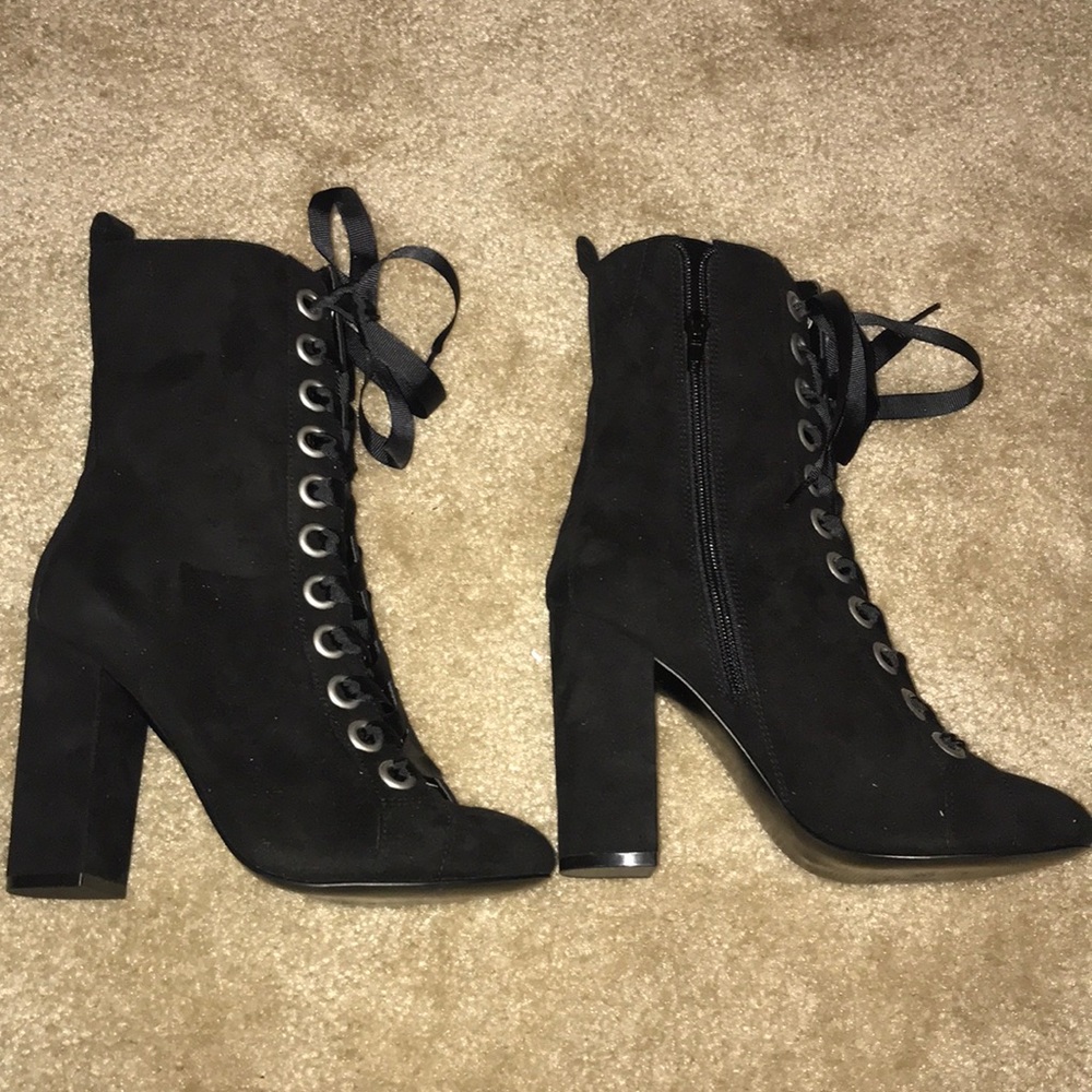 Lace Up Booties